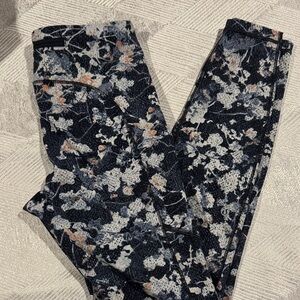 Lululemon Wunder Under Hi-Rise Tight 28" Spring Bloom Multi Sz 6